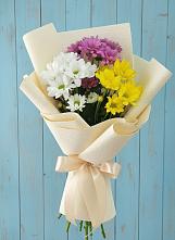 Букет цветов из:  Хризантемы в Тутаеве
