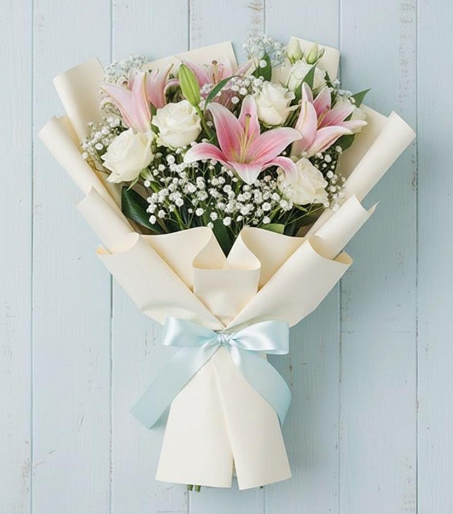 Букет цветов из: Лилии в Тутаеве