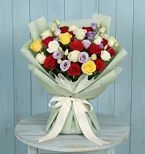 Букет цветов из:  Розы #REPLACE_PRED# Тутаеве