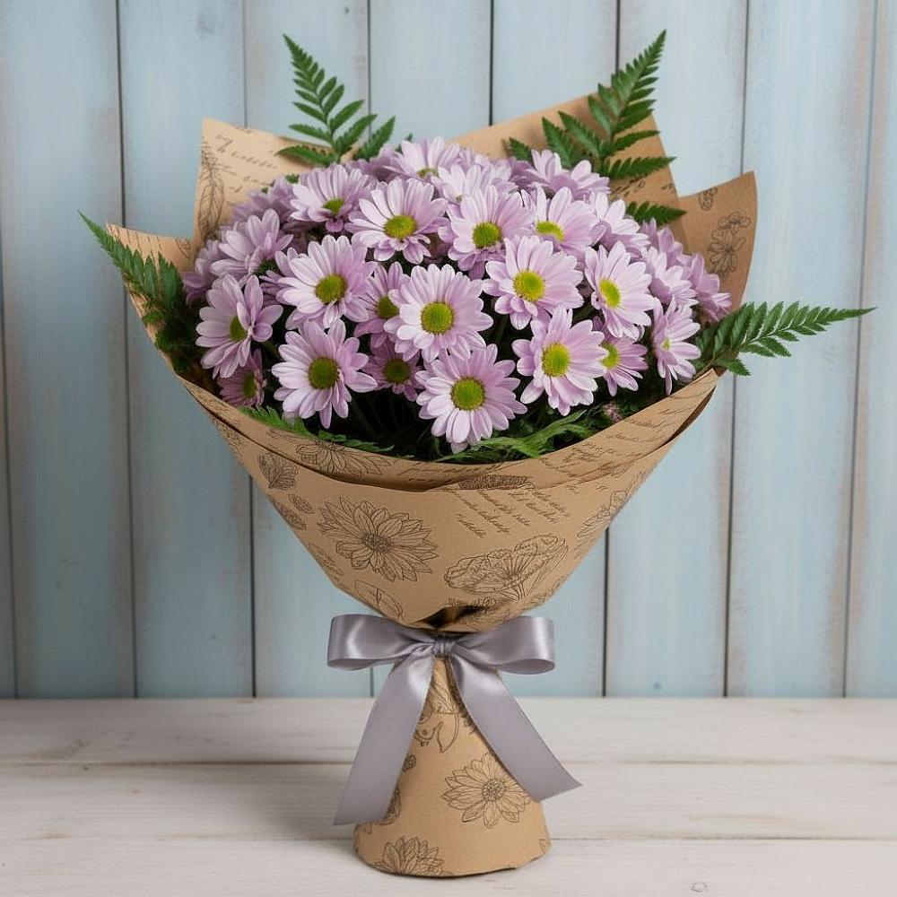 Букет цветов из: Хризантемы в Тутаеве
