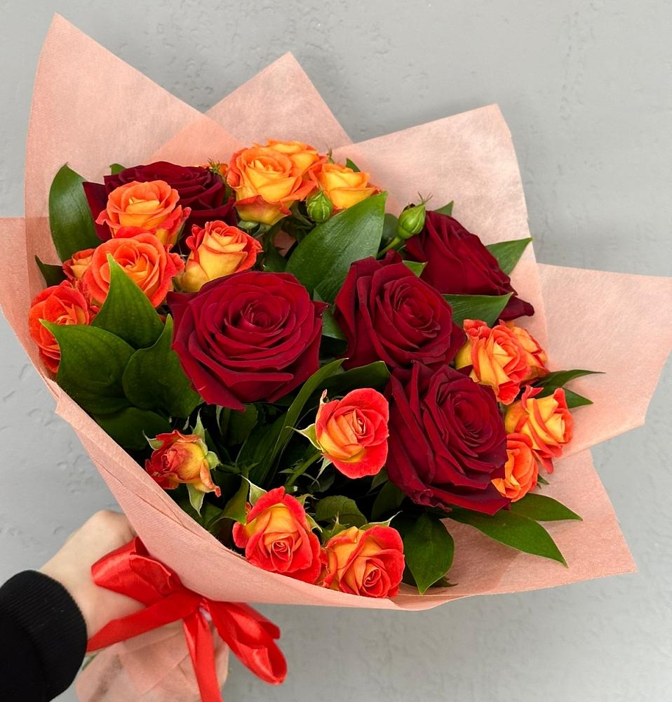 Букет Любовь и восторг в Тутаеве