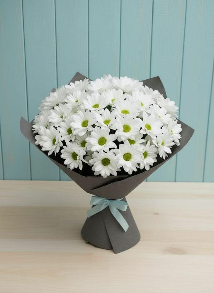 Букет цветов из: Хризантемы в Тутаеве