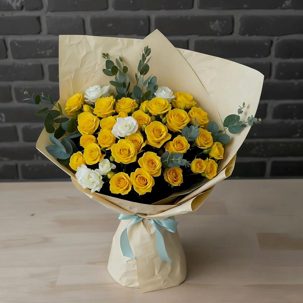 Букет цветов из: Розы в Тутаеве