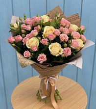 Букет цветов из:  Розы в Тутаеве