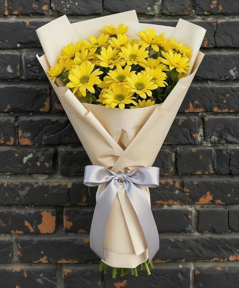 Букет цветов из: Хризантемы в Тутаеве