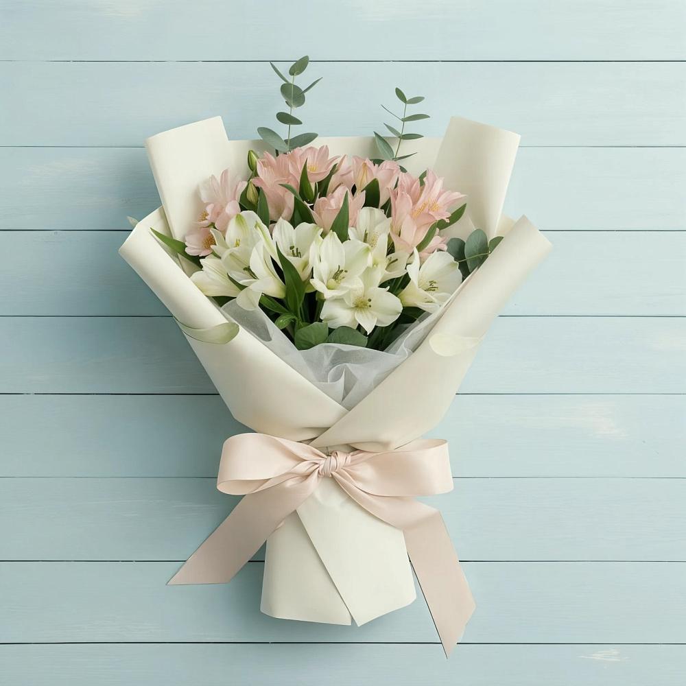 Букет цветов из: Альстромерии в Тутаеве