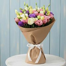 Букет цветов из:  Лизиантусы в Тутаеве